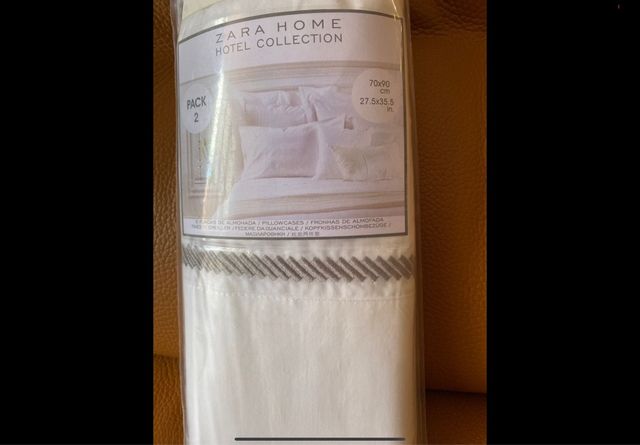 Zara Home pack fundas almohadas
