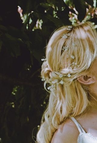 novia Tocado de novia