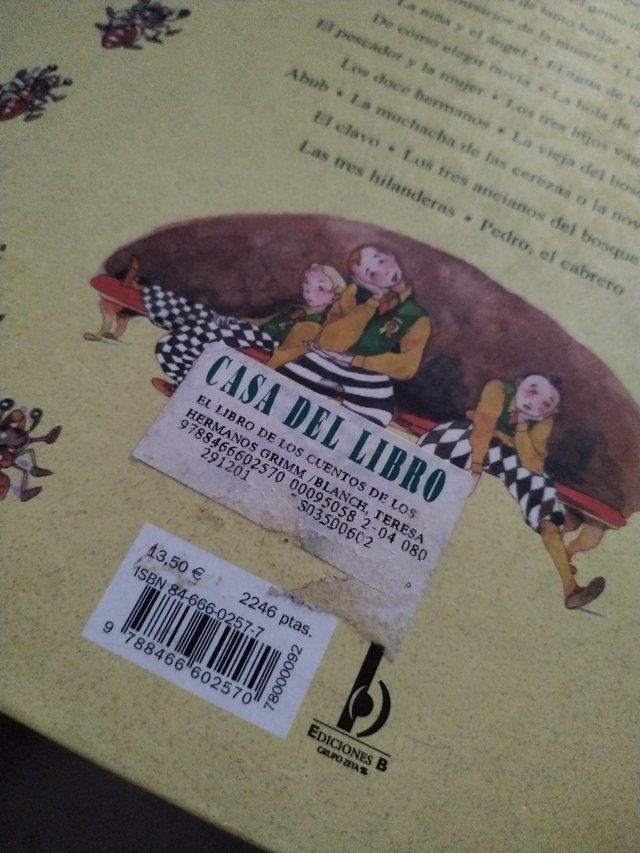 El libro de los cuentos de los Hermanos Grimm