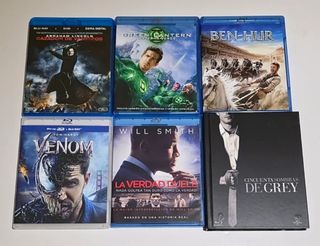 Pack Películas en Blu Ray