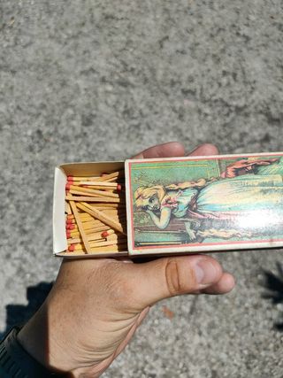 SCATOLA DI FIAMMIFERI MAXI BOX - Vintage.