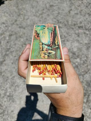 SCATOLA DI FIAMMIFERI MAXI BOX - Vintage.