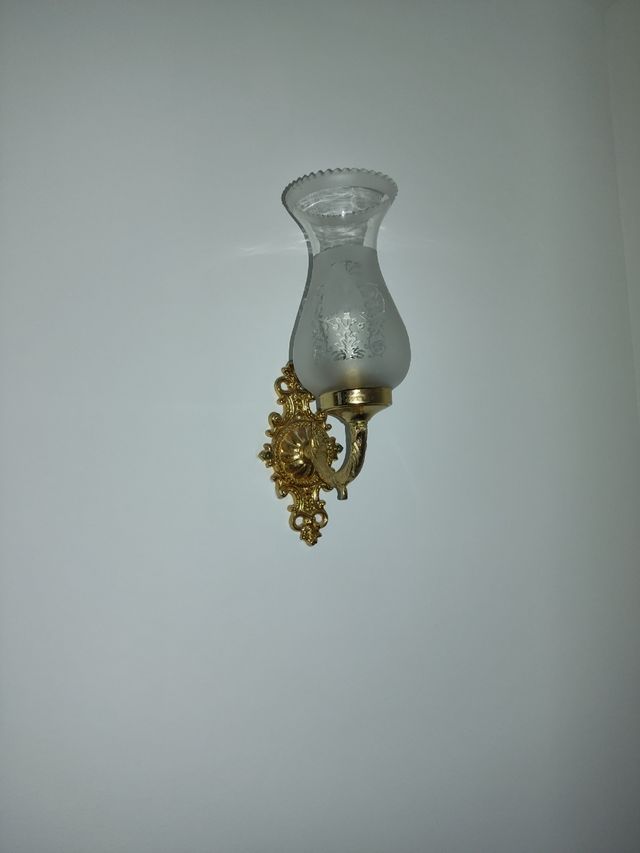 lampara de pared vintage