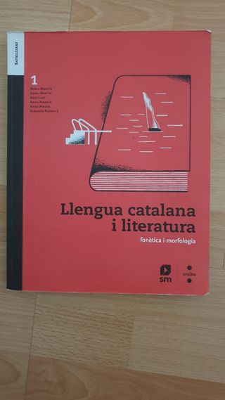 libro de Catalán 1° Bachillerato
