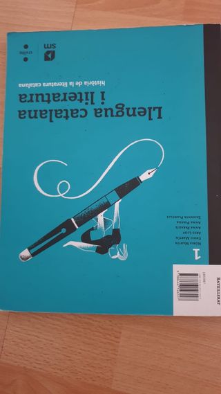 libro de Catalán 1° Bachillerato