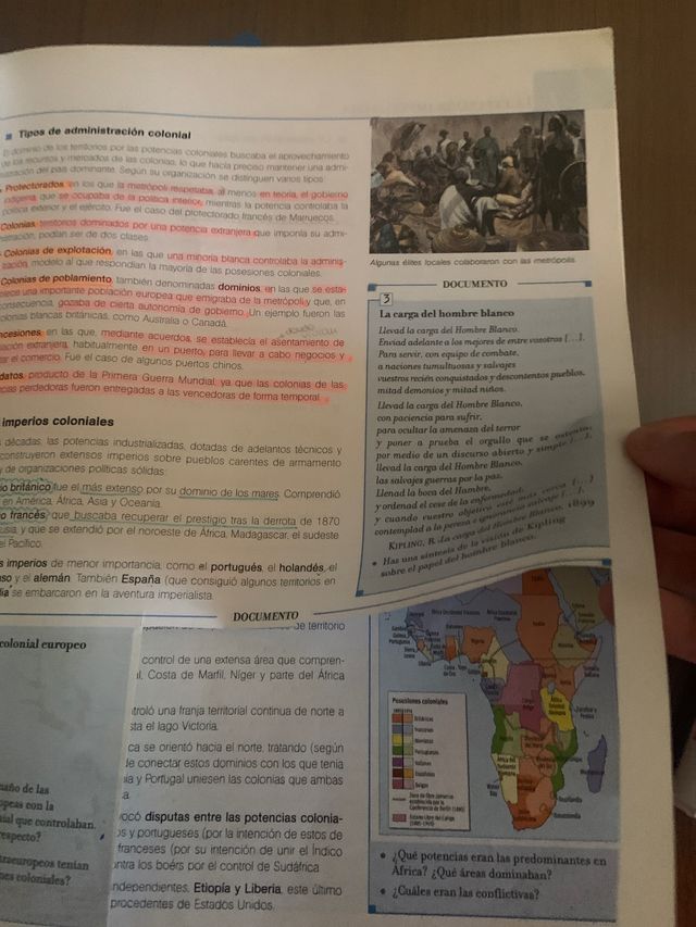 libro historia contemporanea 1 bachillerato SM