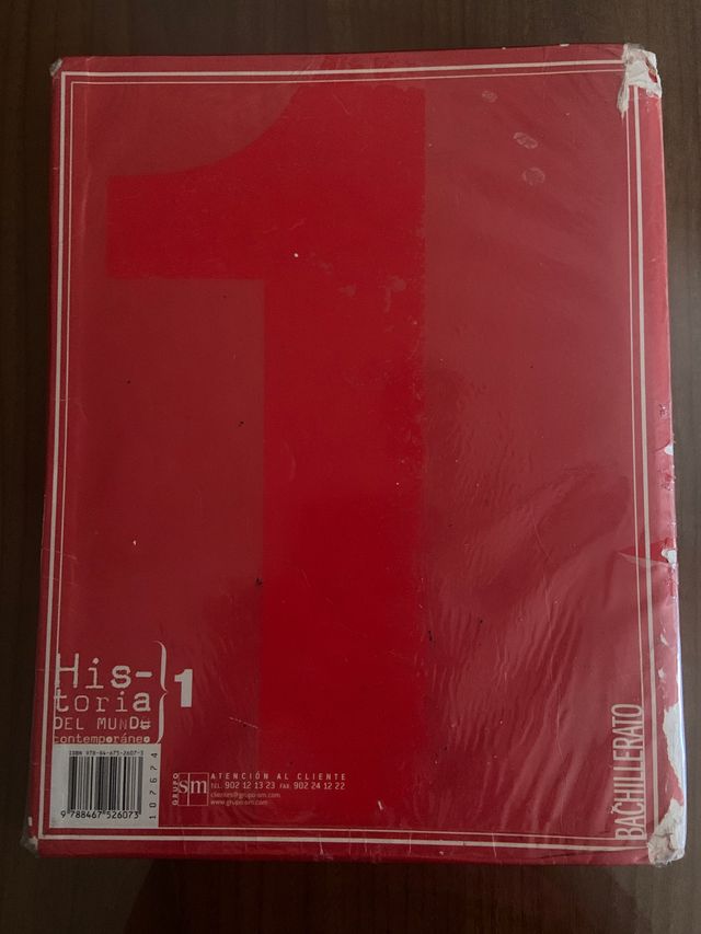 libro historia contemporanea 1 bachillerato SM