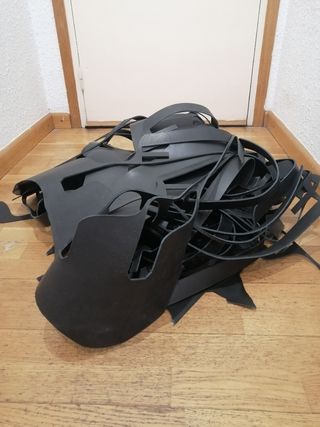 Vendo recortes sobrantes de cuero vaqueta de 3mm