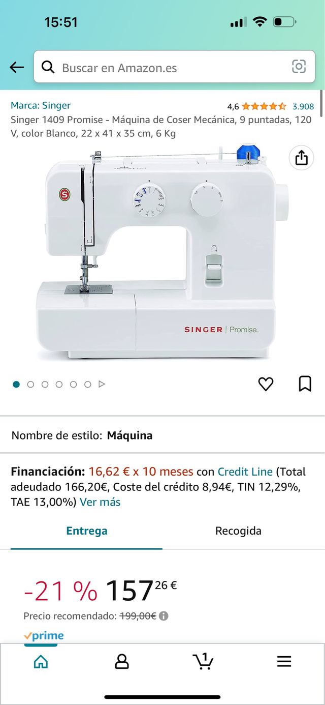 Maquina de coser