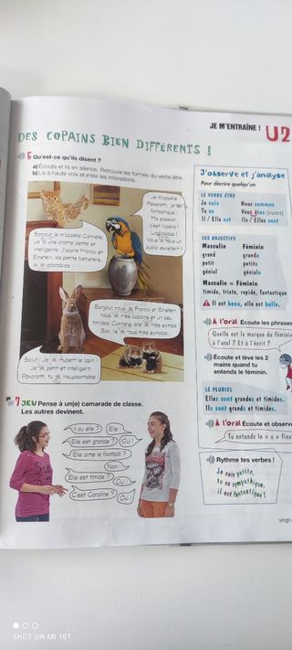 libro francés parachute 1 ESO