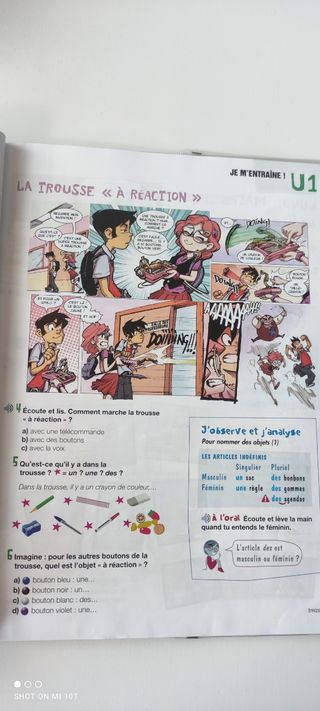 libro francés parachute 1 ESO