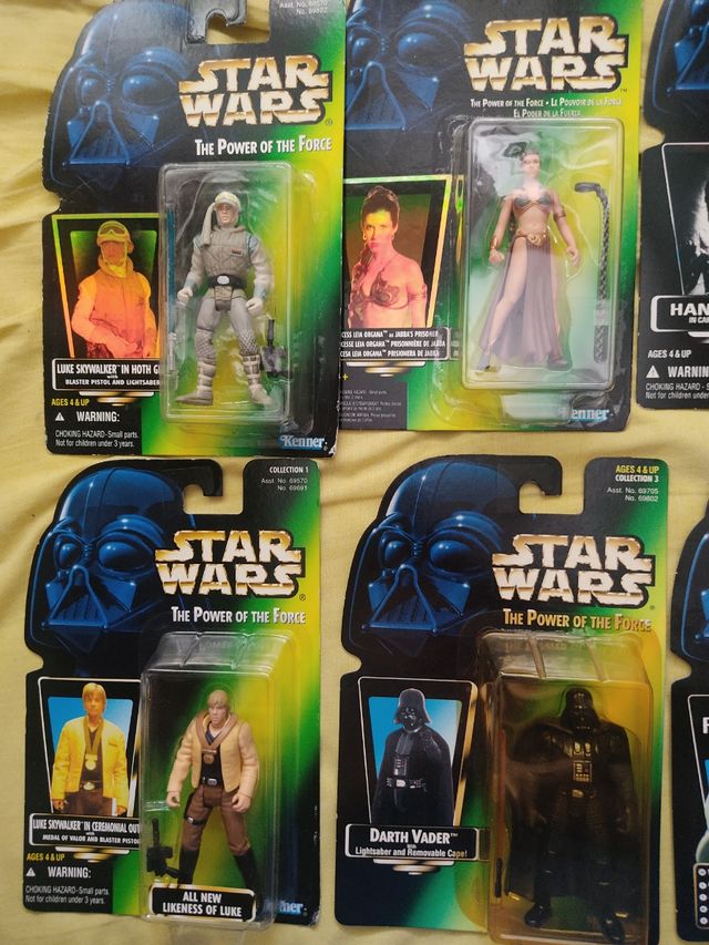 Lote Star Wars Power of The Force