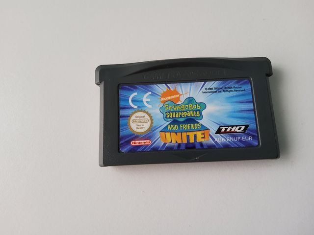 Juego Game Boy Bob Esponja y amigos