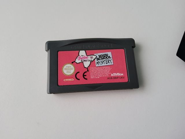 Juego Game Boy The Barbie Diaries