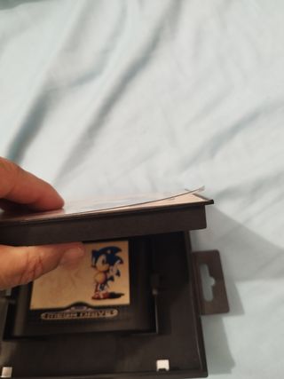 Juego Sonic para Mega Drive