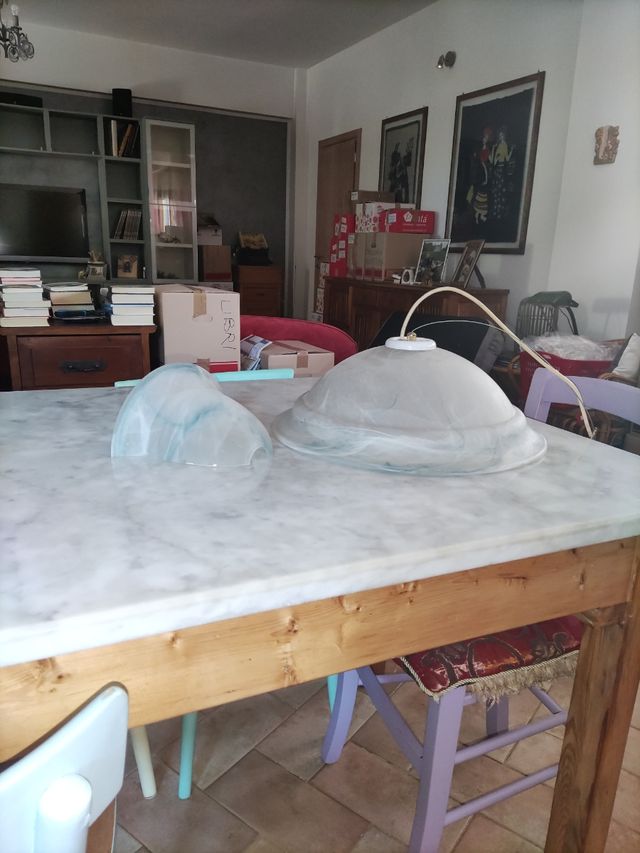 Lampadari della stessa linea, vendo anche separati