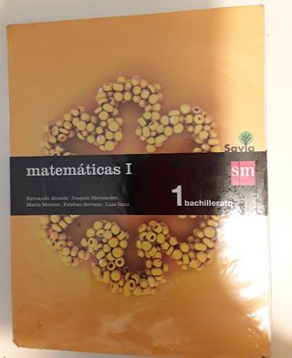 LIBRO MATEMÁTICAS 1 BACH SM