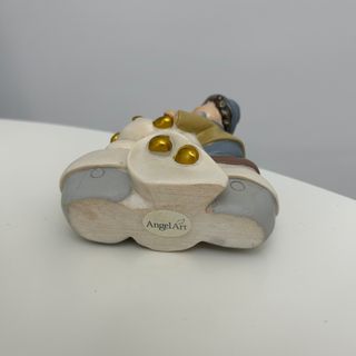 Nuova Decorazione statuetta in ceramica Sposi