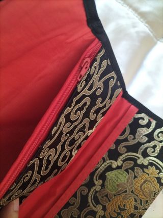 Monedero Qipao chino Original comprado en Shanghái