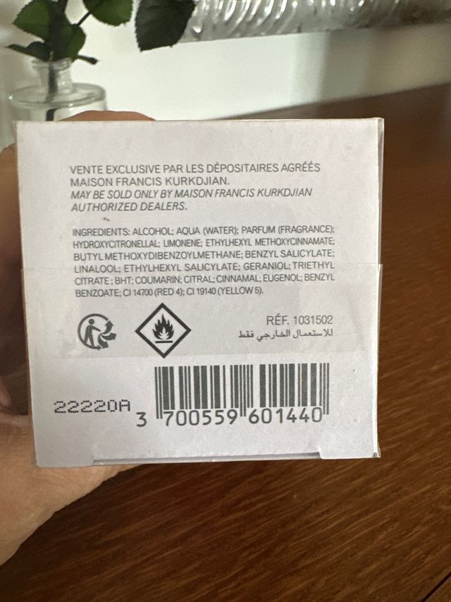 Aqua Vitae Maison Francis Kurkdjian