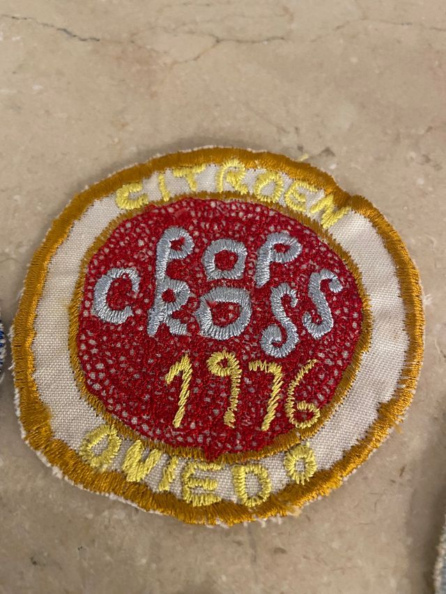 Parches bordados POP CROSS 2CV. 1976