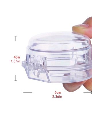 Funda trasparente de interruptor protectora