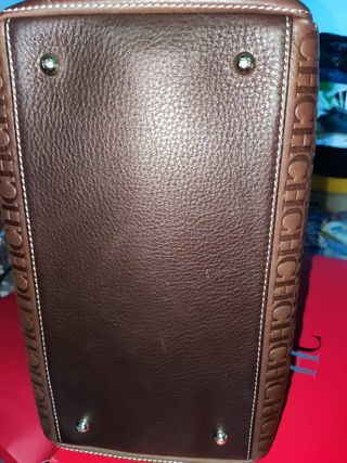 Bolso marrón baret Carolina Herrera