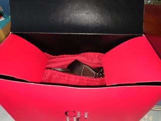 Bolso marrón baret Carolina Herrera