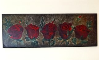 Quadro antico dipinto su tavola