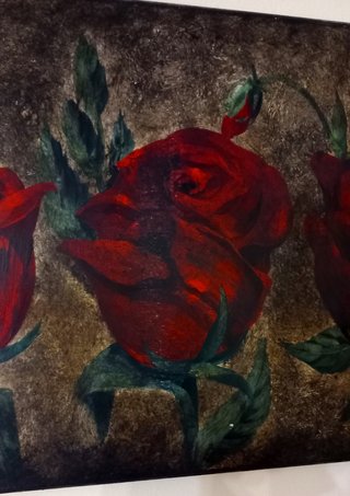 Quadro antico dipinto su tavola