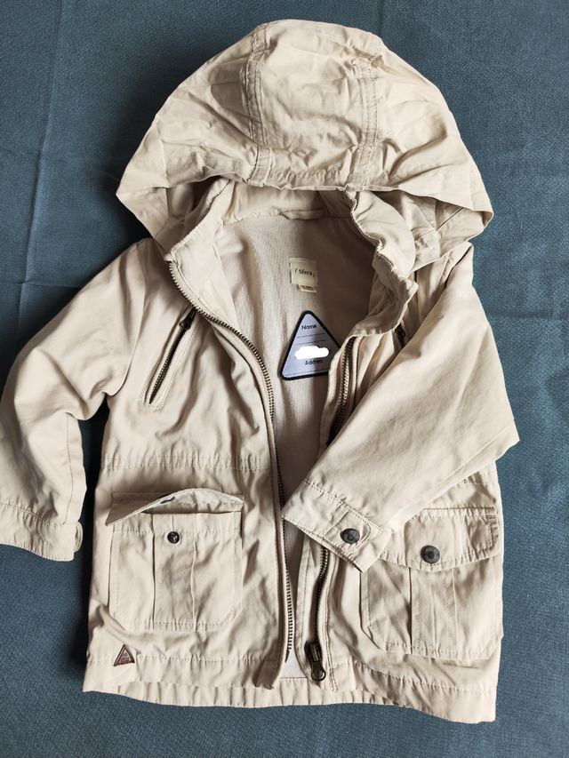 Gabardina entretiempo talla 18-24 meses