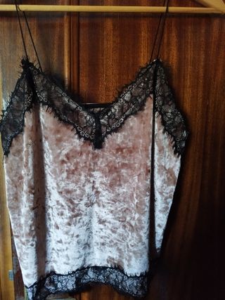 Top lencero Bershka 