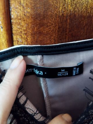 Top lencero Bershka 