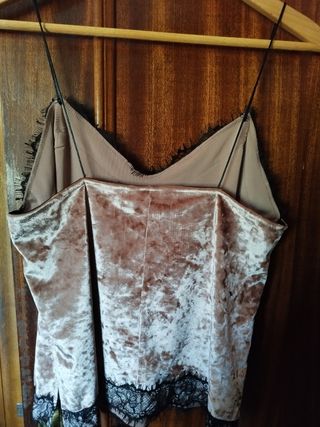 Top lencero Bershka 