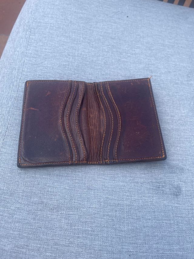 Cartera de cuero