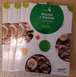 LIBRO BIOLOGÍA Y GEOLOGÍA 4 ESO