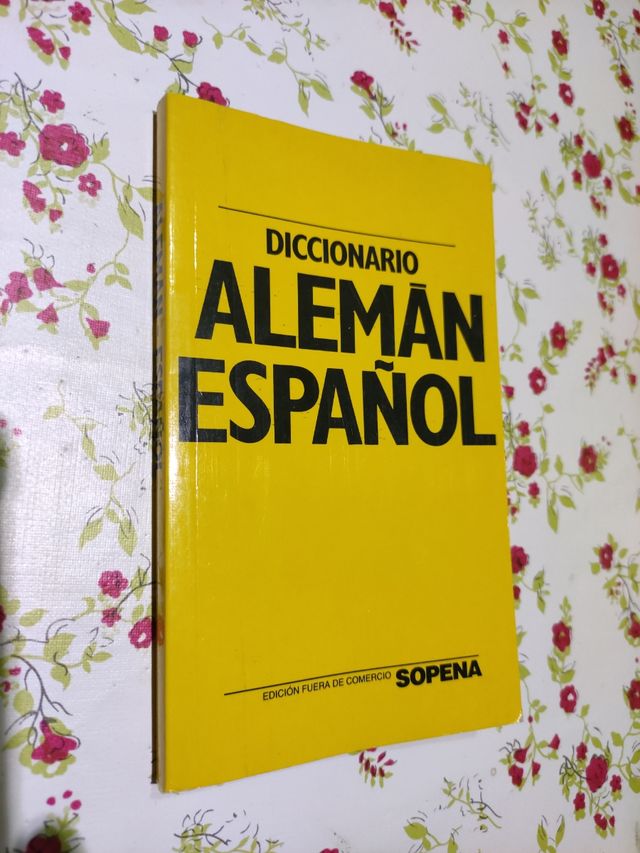 Diccionario Español Alemán. 
