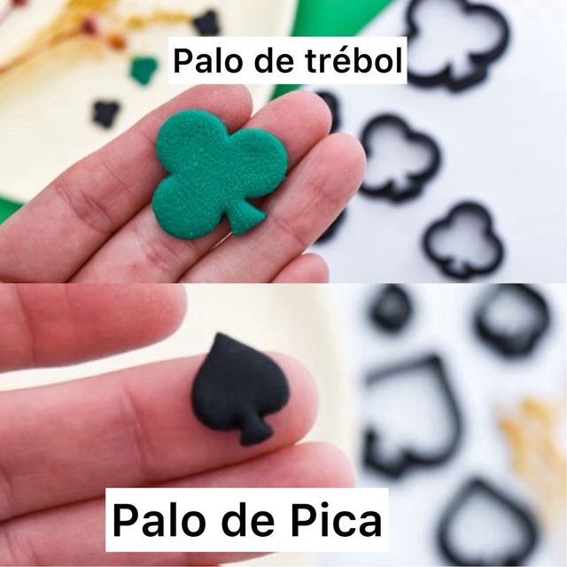 Cortadores de Palos de Pica  y trébol para Arcilla