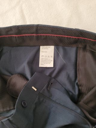 TRAJE CHAQUETA CABALLERO AZUL