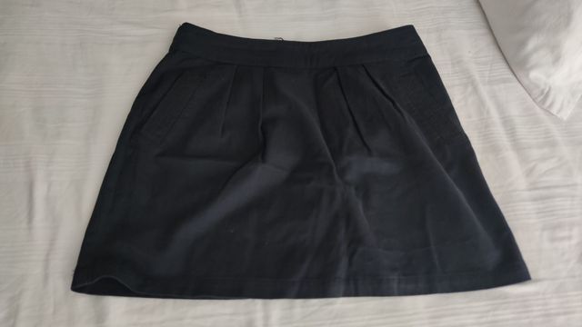 Minifalda azul marino