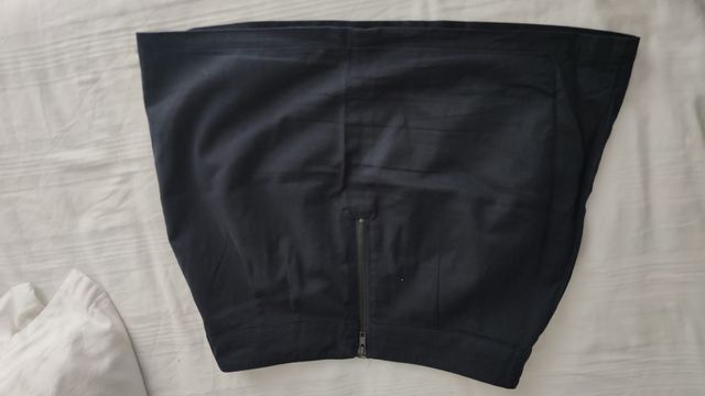 Minifalda azul marino