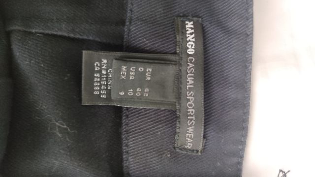 Minifalda azul marino