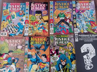 LOTE DC 17 COMICS USA JUSTICE LEAGUE AMERICA.