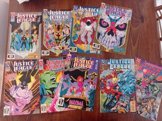 LOTE DC 17 COMICS USA JUSTICE LEAGUE AMERICA.