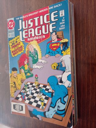 LOTE DC 17 COMICS USA JUSTICE LEAGUE AMERICA.