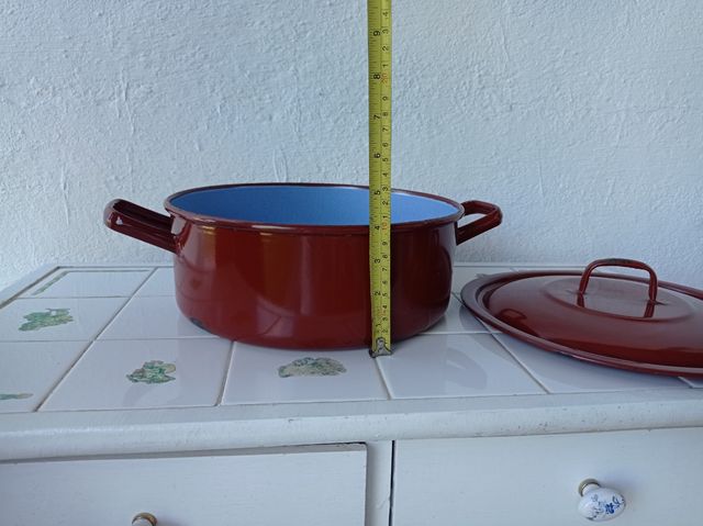 Cacerola de porcelana esmaltada