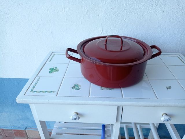 Cacerola de porcelana esmaltada