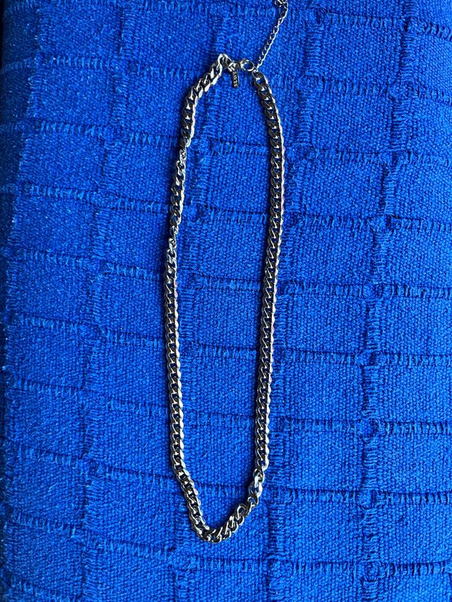 collar hombre brave cubana acero inox