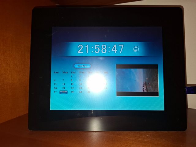 Cornice digitale Mediacom con telecomando