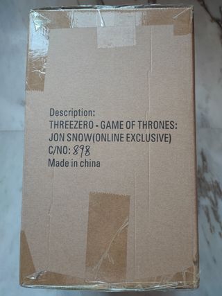 Exclusive Jon Snow y Fantasma Threezero